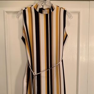 Chico's Black Label Sleeveless Mod Tunic Size 0 Excellent Condition!